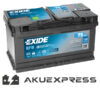 Akumulator Exide EL752 75Ah 730A EFB start-stop