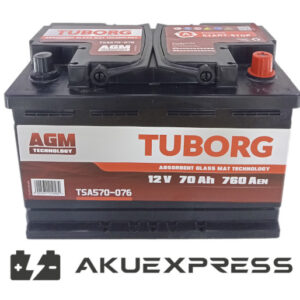 Akumulator Tuborg TSA570-076 70Ah AGM START STOP