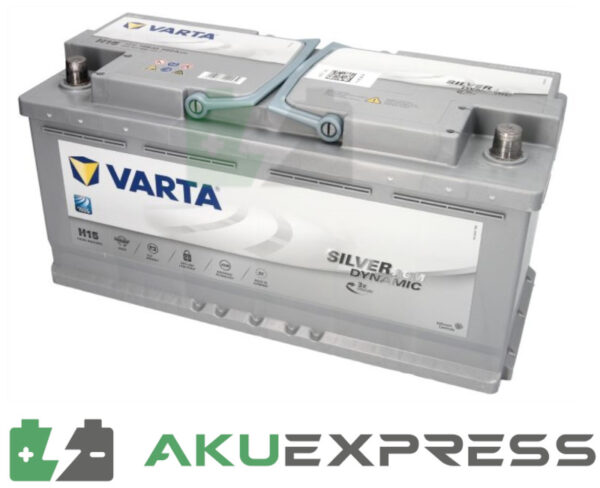 Akumulator Varta H15 105Ah 950A AGM start-stop